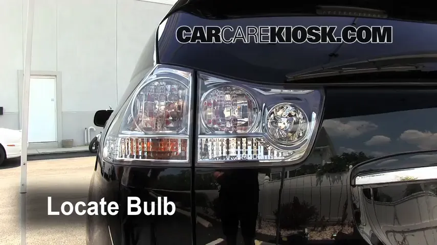 2008 Lexus RX350 3.5L V6 Lights Reverse Light (replace bulb)